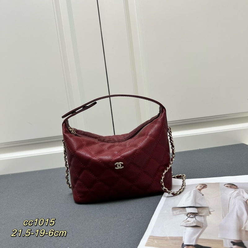Ch*el top handle bags